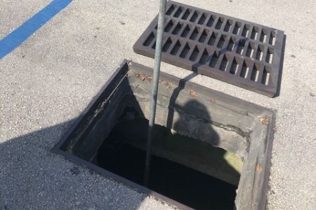 Parking Lot Drain Cleaning